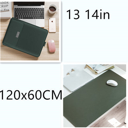 Simple Laptop Extra Large Leather Mouse Pad