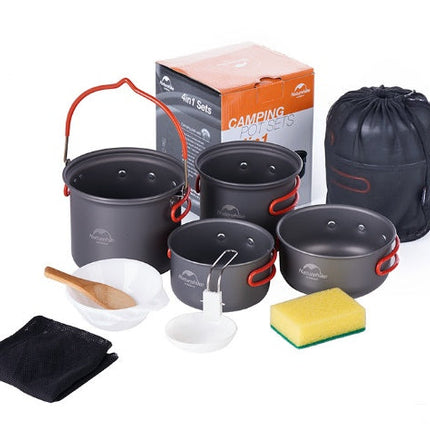 Four-in-one Combination Cookware And Tableware Picnic