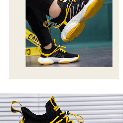 Real fly knitted men's shoes
