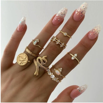 Diamond set ring jewelry