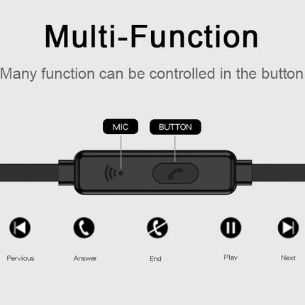 Compatible With  Earphone PTM TS27 Sport Running Anti Drop Headset Ear Hook Stereo Earbuds With Mic Headphone For Phone  Xiaomi Universal