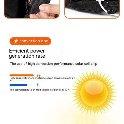 Solar Charging Board Panel Outdoor Power Bank Portable