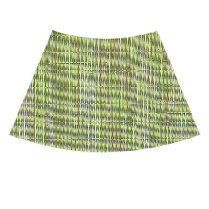 Round Table Fan-shaped Pvc Placemat Heat Insulation