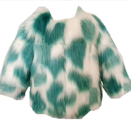new winter fur coat for children
