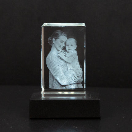 Personalized 3D Photo Crystal Lamp