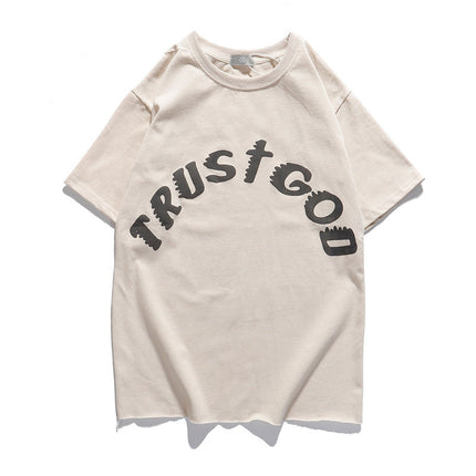 Kanye Kanye Music Festival Printed Love Half-Shirt