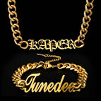 Gold / Necklace+Bracelet