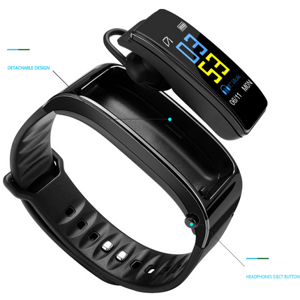 Compatible with  , Color screen smart bracelet Bluetooth call watch