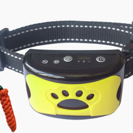 Dog Training Collar Waterproof Electric Pet Remote Control Rechargeable Dogs Trainer Bark Arrester With Shock Vibration Sound