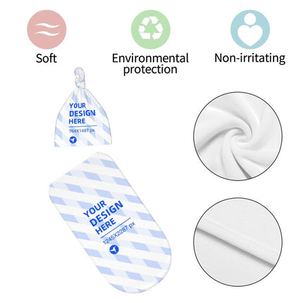 Create Your Own Adjustable Newborn Swaddle Bag Beanie Hat