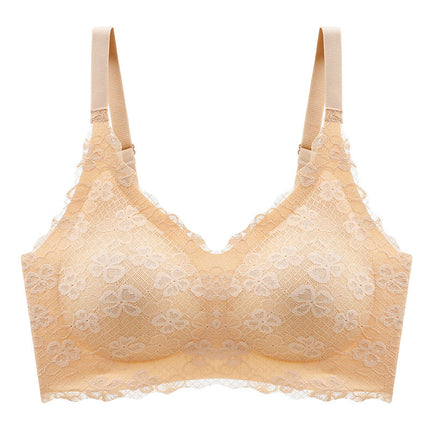 Non-Marking Beautiful Back Sports Plus Breast Plus Size Bra