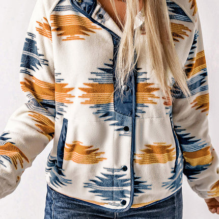 Women's Printed Fashion Personalized Jacket