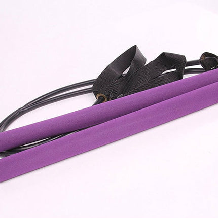 Yoga Crossfit Resistance Bands Exerciser Pull Rope Portable Gym Workout Pilates Bar Trainer Elastic Bands