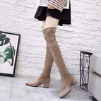 Khaki plus velvet / 37