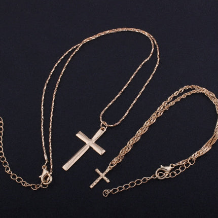 Hot-selling new classic teaching frame Pendant Necklace short necklace jewelry two sets of products