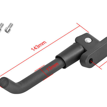 Electric Scooter Accessories Aluminum Alloy Foot Brace Black White And Gray With Screws