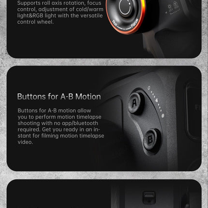 AI Face And Shooting Fill Light Vlog Three-axis Stabler