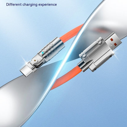 Mobile Game Rotating Elbow Data Super Fast Charge Charging Cable
