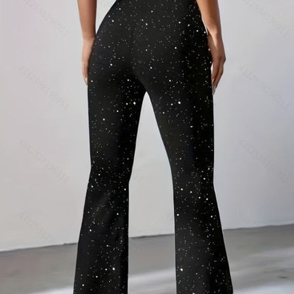 New Sports Slim-fitting Bronzing Yoga Pants Casual Pants