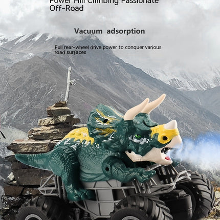 Children's Toy Dinosaur Remote Control Off-road Vehicle Tyrannosaurus Triceratops Rock Crawler