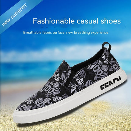 Men's Shoes Spring New Casual Versatile Shoes Korean Fashion Shoes Low-top Men's Canvas Shoes