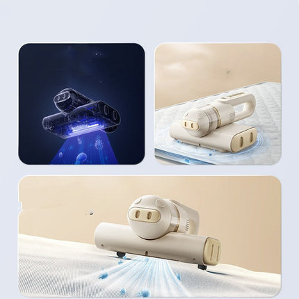 UV Sterilization Of Household Vacuum Cleaners In Bed