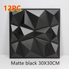 Matte black12pc / 30X30