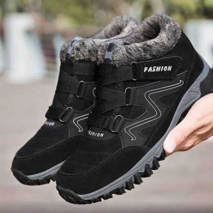 Cotton Shoes Winter Plus Velvet Thickening Outdoor Large Size Sports Running Shoes