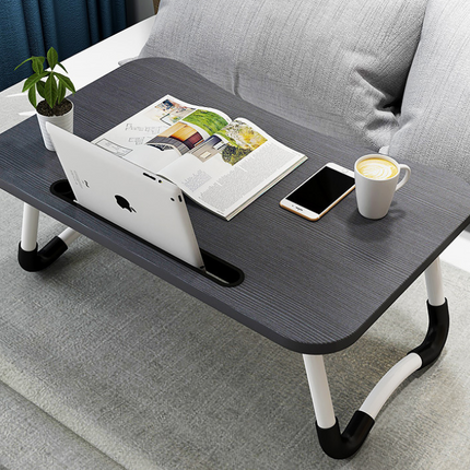 Notebook folding computer table