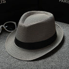 Houndstooth black and brown / 58cm