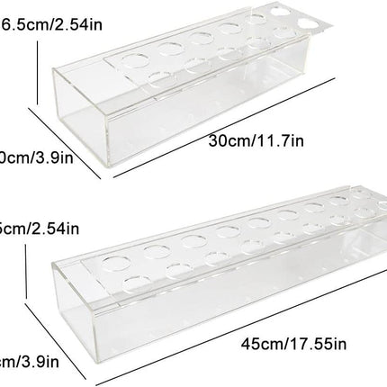 Flower Acrylic Box Wedding Table Decoration