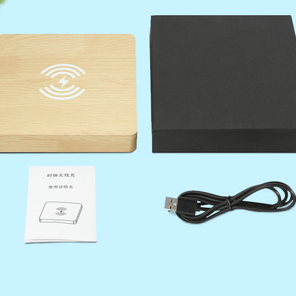 Wooden phone wireless charger
