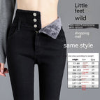 Fleece Black Trousers / 25