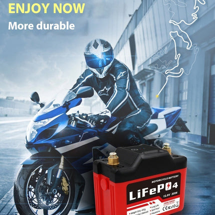 Motorcycle Starting Battery Lithium Iron Phosphate Battery Factory Wholesale