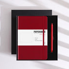 Wine Red Grey / Dot matrix