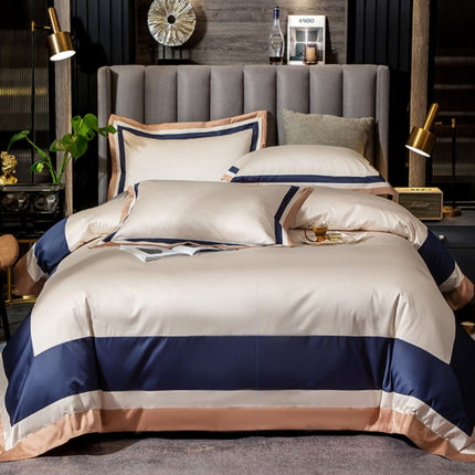 100 cotton 100 sheets quilt cover simple hotel bedding
