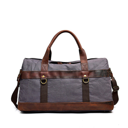 Waterproof oil wax canvas handbag