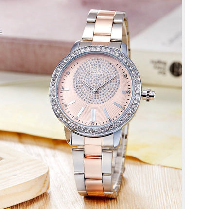 Shengke Rose Gold Watch