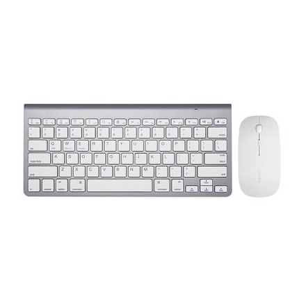 Usb Slim Mouse Mini Wireless Keyboard