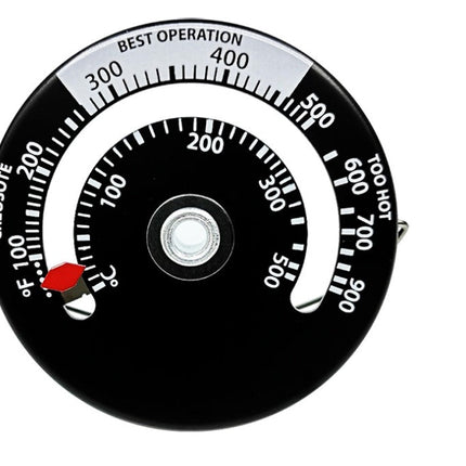 Fireplace thermometer