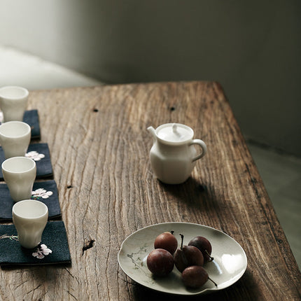 Chinese refreshment plate, tea table, fruit plate