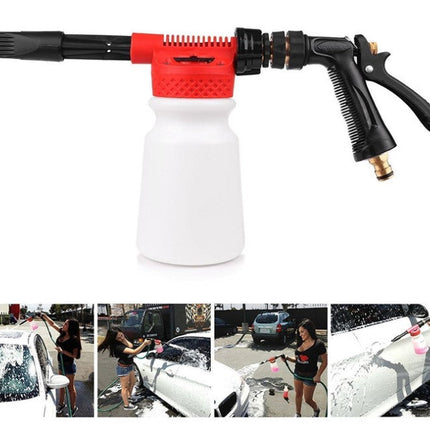 Multifunctional Car Cleaning Foam Gun Washing Foamaster Gun Water Soap Shampoo Sprayer 900ml for Van Motorcycle Vehicle