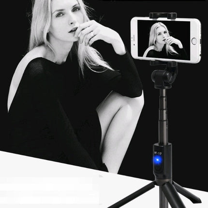 Compatible with Apple, Mobile phone selfie stick Bluetooth tripod selfie stick bracket Bluetooth with remote control aluminum alloy telescopic rod selfie stick