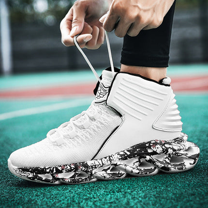 New Red Sporty Basketball Shoes NON SLIP MEN Shoes