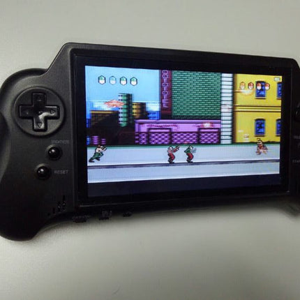 Wireless Double Red And White Handheld Game Console