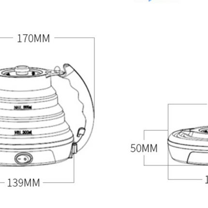Foldable Electric Kettle