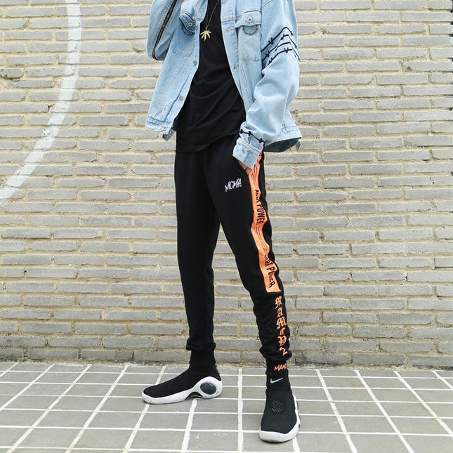 Sports couple casual beam pants