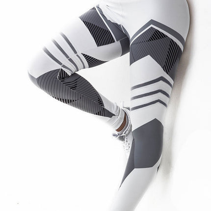 Camouflage digital printed yoga clothing