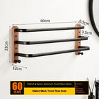 Black / Triple Rod / 60CM