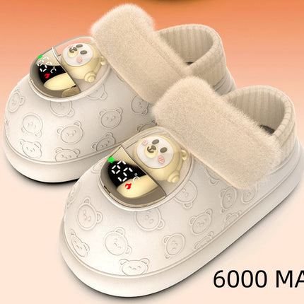 Electrothermal Couple Household Rechargeable Heating Shoes